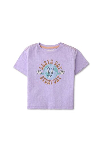 Gingersnaps Boys' Short Sleeve T-Shirt with Front Print for Infants