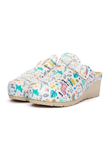 Tellus Women's medical clogs 27-19, Unicorn