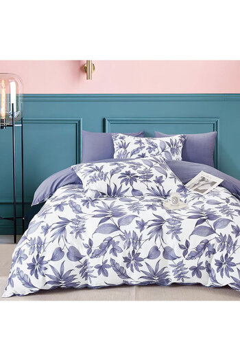 Pucioasa Printed Percale Bed Linen (Prc101) - King Size 6 Pieces