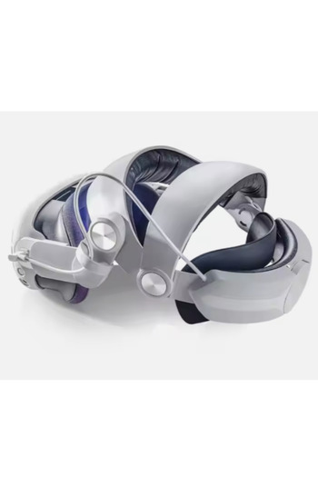 D&K WONDER Strap and Battery Set for Oculus Quest 3, 6400 mAh, USB-C, White