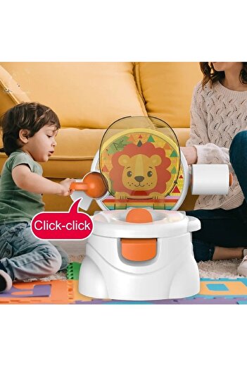 Picodino Portable Potty with Toilet Paper Holder - Lion