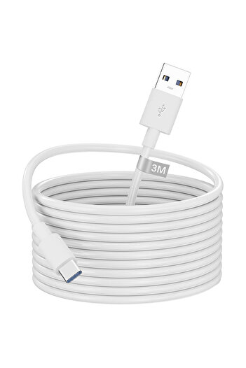 SONORH Cable 3 meters, USB to Type-C, fast charging, for Samsung, Huawei, Oppo, Motorola, iPhone 15