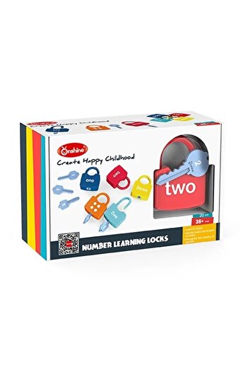 Picodino Montessori Locks Game with Numbers, Padlocks and Keys