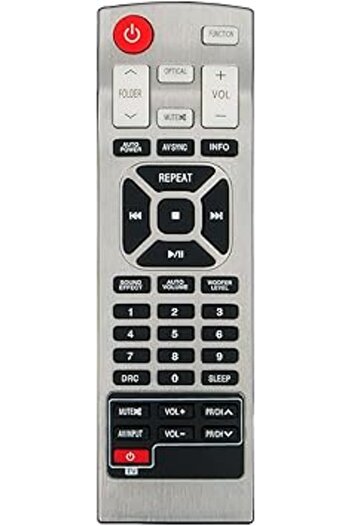 The Bros AKB73575431/AKB73575435 Remote for LG Sound Bar NB3540 NB5540 NB4540 NB3530A