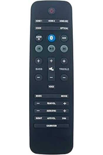 The Bros Remote Control for Philips Fidelio B5/12 B5/37 B5/79 Soundbar Speaker