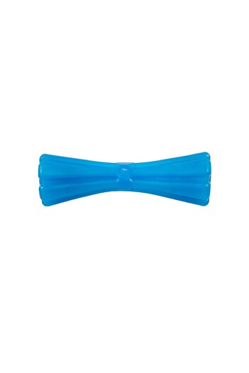 Agility Jucarie din cauciuc pentru caini, forma de Gantera, 15 cm, albastru