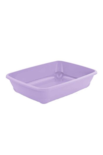 MPB Birba Mini cat litter box, 30x31x9h cm, Lilac