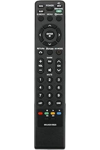 The Bros MKJ42519625 Remote for LG Plasma TV: 42PQ60R, 50PS80BR, 60PS80BR, 42PQ30R & More – Replacement
