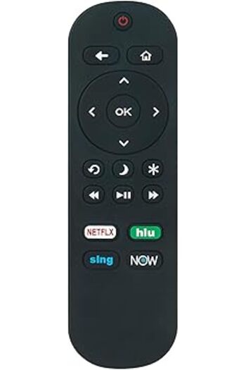 The Bros HU-RCRUS-20 Remote for Hisense 4K Smart TV 32H4070E1 43H4070E 55R6000E 50R6E 40H4090E