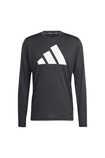 adidas Ανδρικό μαύρο φούτερ RUN IT LS IL7231
