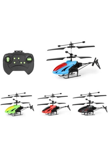 Toybox Remote Control Flying Helicopter with Unbreakable Blades Infrared Sensors