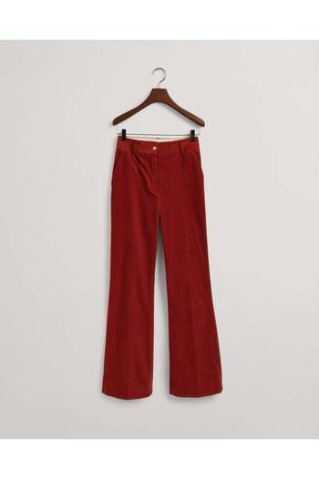 Gant High-Waisted Flare Corduroy Pants