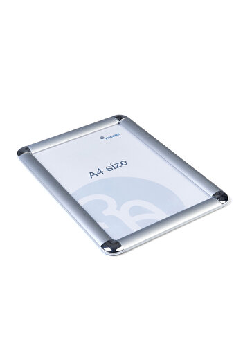 Herlitz Metal Poster Frame A4, Color Silver, Material Metal