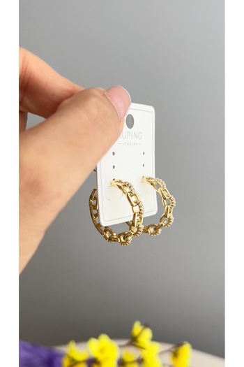 Enfes Takı Special Design Xuping Steel Earrings