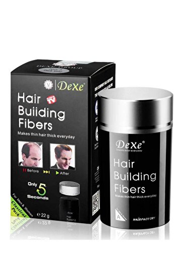 Dexe Hair Building Fibers Dark Brown 22g