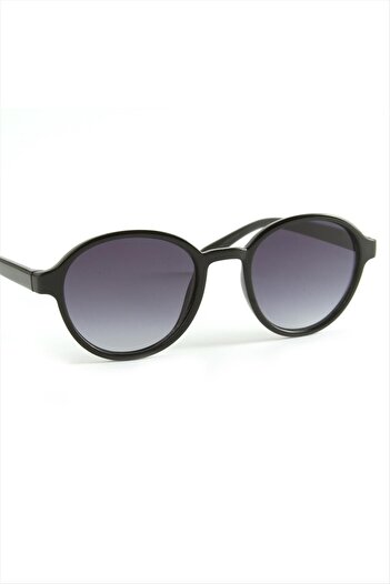 ZERO LAND Msa-Shop Oval Framed Sunglasses-Black