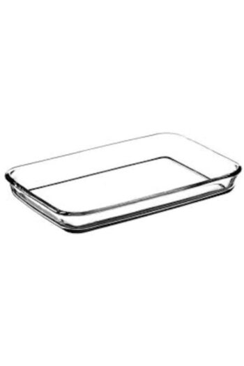 ORTAKÖY CENNETİ Rectangular Pyrex Tray 34X22Cm, 1900 Cc, Brown, Durable and Stylish Kitchen Product