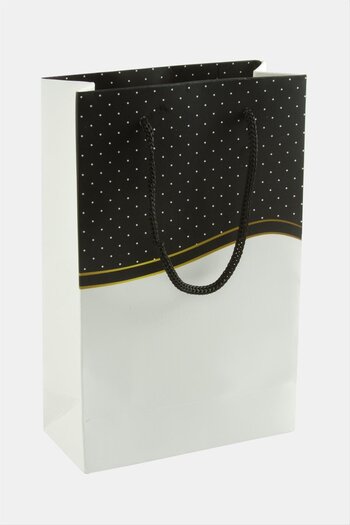 feryal 11*17 Speckled Drawstring Cardboard Bag 1 Piece