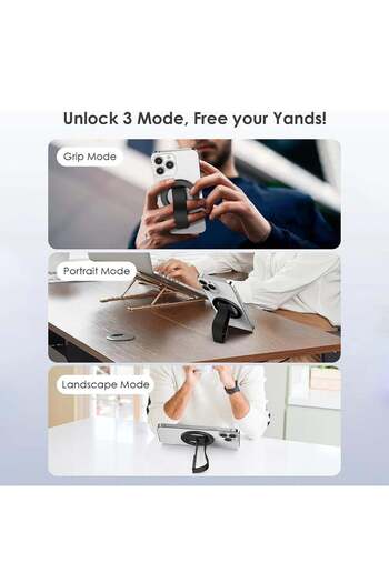 SP Versatile Magnetic Phone Holder & Grip - MagSafe Compatible - Gold
