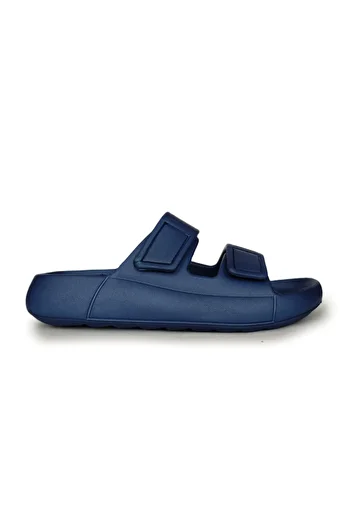 Oregon Shoes Feelup Comfort Підошва Eva Чоловічі пляжні капці для басейну та моря, що застібаються на липучку, темно-сині