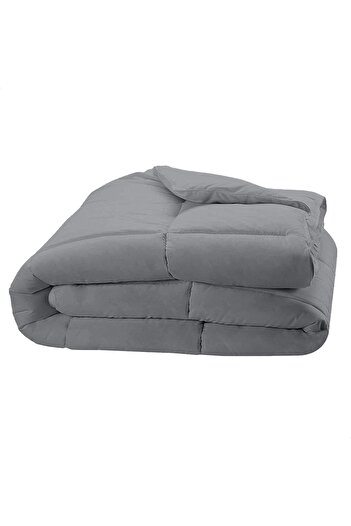 Five Store Quilted quilt with wool, covered with Ranforce cotton for winter, 400 g/sqm, grey, 140x210 cm