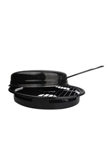 OEM Promo Package: Grill with Detachable Handle for Stove, FKB-27, Stainless Steel + Set of 4 Universal