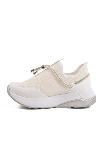 AYK'S White Mesh Women's Casual Shoes 702498 Z