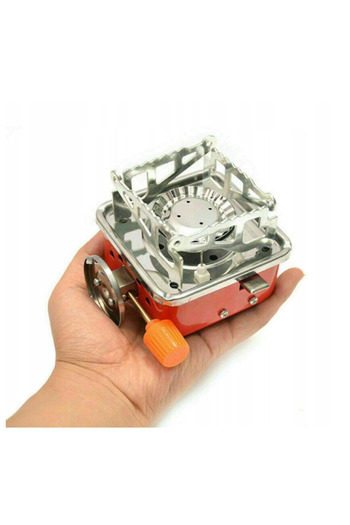 LDA Portable Stove – Mini Gas Stove with Manual Ignition | Ideal for Hiking, Barbecue, Fishing