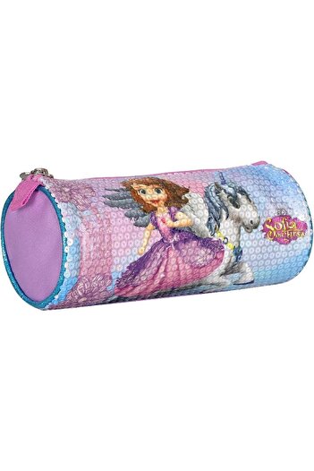 Disney Sofia The First Soft Pencil Case Pink/Purple