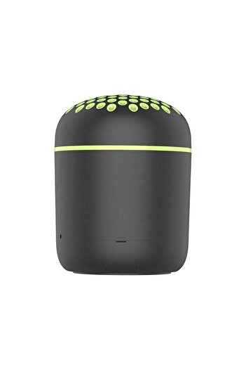 JSJZ Mini portable speaker with green LED lights