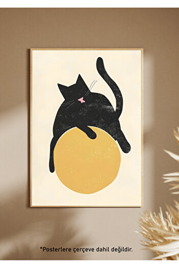 One Little Happiness Table Aesthetic Wall Painting, Frameless Painting