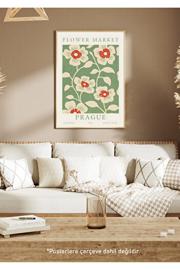 One Little Happiness Table Aesthetic Wall Painting, Frameless Painting