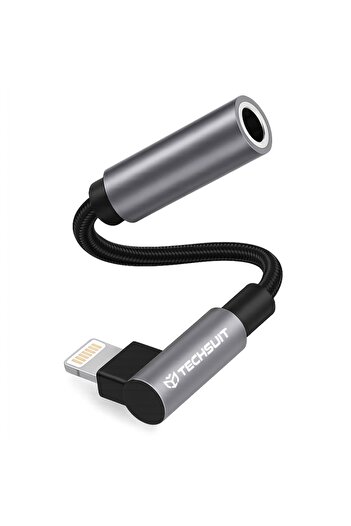SKYDDAR INNOVATION Lightning Audio Adapter, MusicDoX AC6, 3A, Hi-Fi Sound, Grey