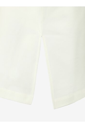 ALİA Plus Size Crew Neck T-Shirt - White - Alia