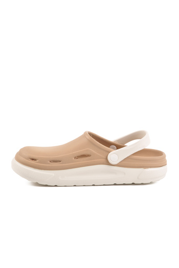 AYK'S Beige Lightweight Men's Slippers Cat m