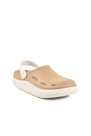 AYK'S Beige Lightweight Men's Slippers Cat m