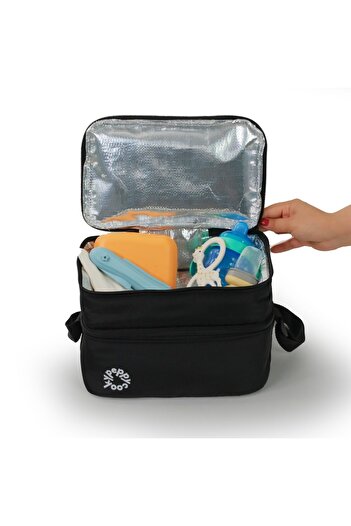 PEPPYTHINGS Carbon 2 Layer Meal Bag