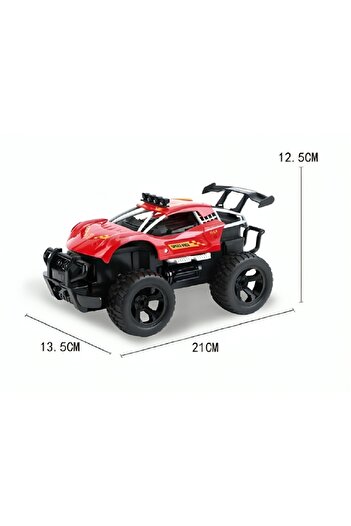 rexa 1:16 Scale RC Off-Road Truck with Spoiler & Roof Lights