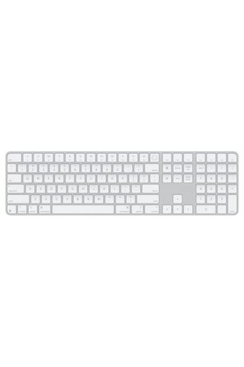 Apple Magic Keyboard with Touch ID, Numeric Keypad - US English - White Keys