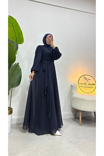 moda zeynaa Elif Şifon Abiye