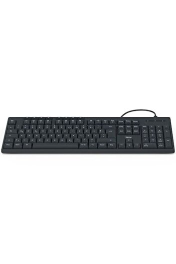 Hama Tastatură USB CK-200, 8 taste media, QWERTY RO, neagră