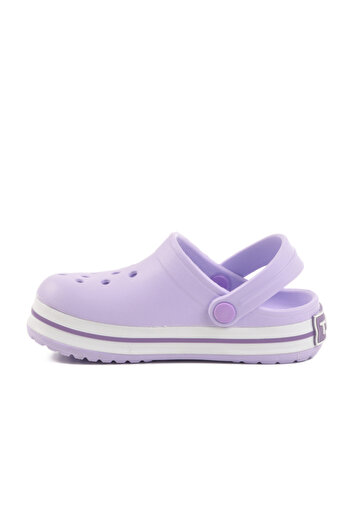 Aspor Lilac Eva Girl's Sabo Slippers