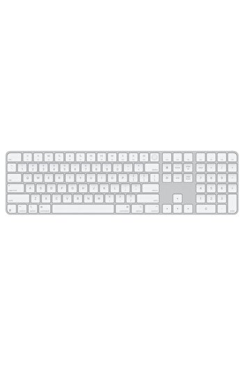 Apple Magic Keyboard with Touch ID, Numeric Keypad - US English - White Keys