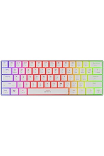 Genesis Mechanical Wireless Gaming Keyboard THOR 660 G2, GATERON BROWN Switch, FULL Anti-Ghosting, R
