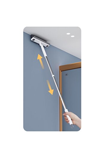 Dreamramp 180° Rotating Broom with Stainless Steel Handle
