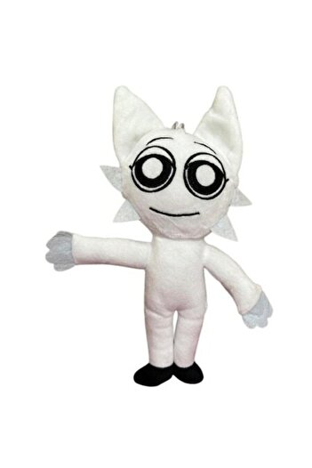OEM Plush Toy Sprunki Wanda, with legs, white, 25cm