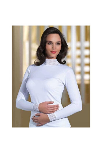 Giyimland Mulvxicgy Mdyk02 Falcons Lace Long Sleeve Body B622 (Mulvix)