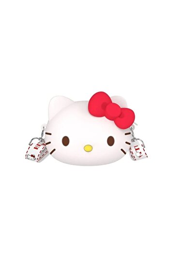 OEM Sanrio Kuromi, Hello Kitty, Pop it Now bag for children, silicone, white, 17 cm