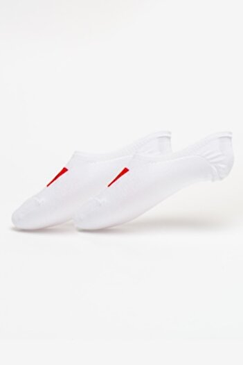 HUGO , Set of very short socks with logo - 2 pairs, Red, White, 35-38