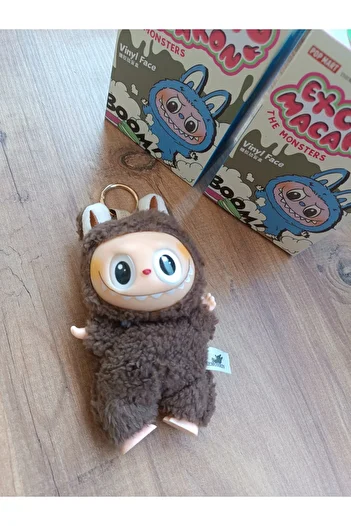 Blotch Pop Mart the Monsters Big into Energy Series Plush Vinly Face Blind Brown Labubu Plush Toy